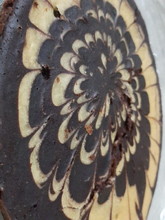A picture of Marble cake🤩🤩🖤.