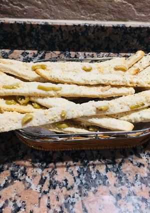 Una foto de Tablitas de queso para la picada