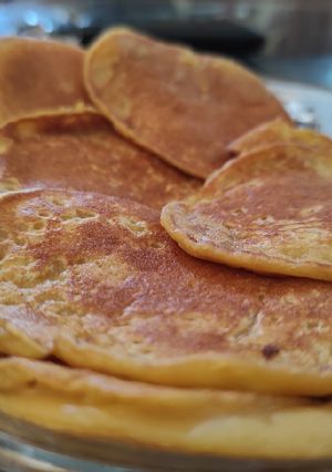 Foto resep Snack mpasi 8 bulan: PANCAKE #mpasi8bulan #snackmpasi #selingan