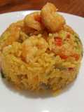 Arroz con camarones