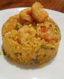 Arroz con camarones