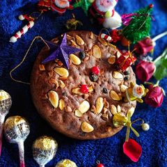 Non Alcoholic Plum Cake A picture of Non Alcoholic Plum Cake.