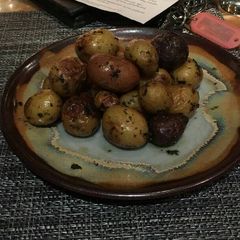 A picture of Herb roasted baby potatoes.