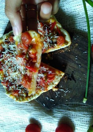 Foto resep Pizza crunch / Pizza tipis