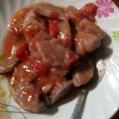 A picture of Fried nduma (arrow roots).