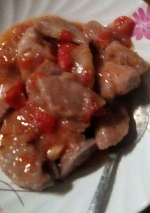 A picture of Fried nduma (arrow roots).