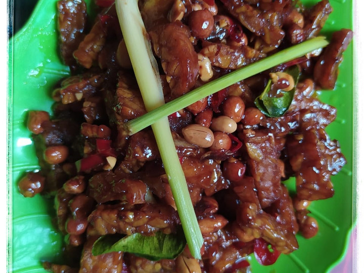 Wajib coba! Resep termudah memasak Kering Tempe Kacang Tanah yang lezat