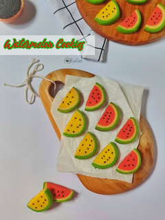 Foto resep Watermelon Cookies (Kukis Semangka)