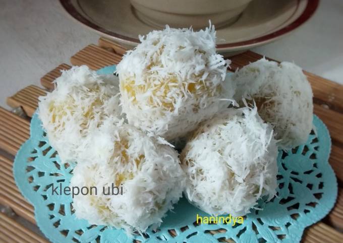 Resep Klepon Ubi Kuning, Lezat