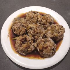 A picture of Dried Mushroom with Pork.