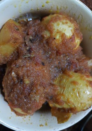 ডিমের ডালনা (dimer dalna recipe in Bengali) রেসিপির প্রধান ছবি
