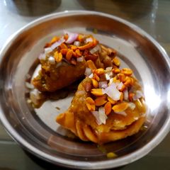 A picture of Gujarati ghughara.