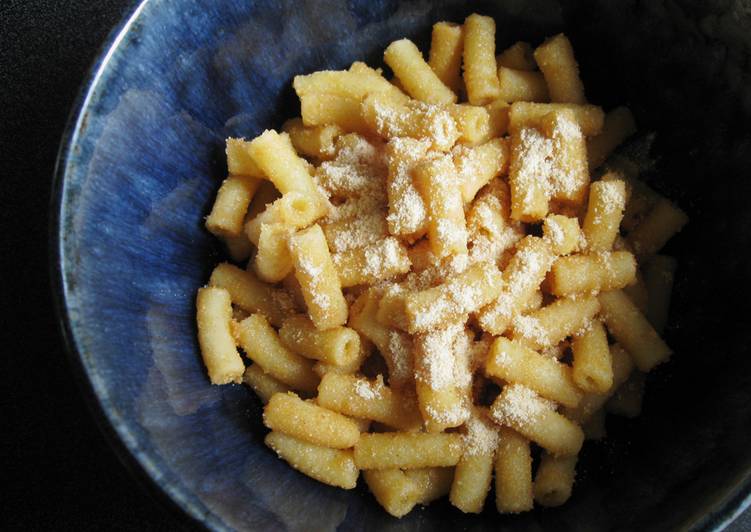 Steps to Make Perfect Kinako Macaroni