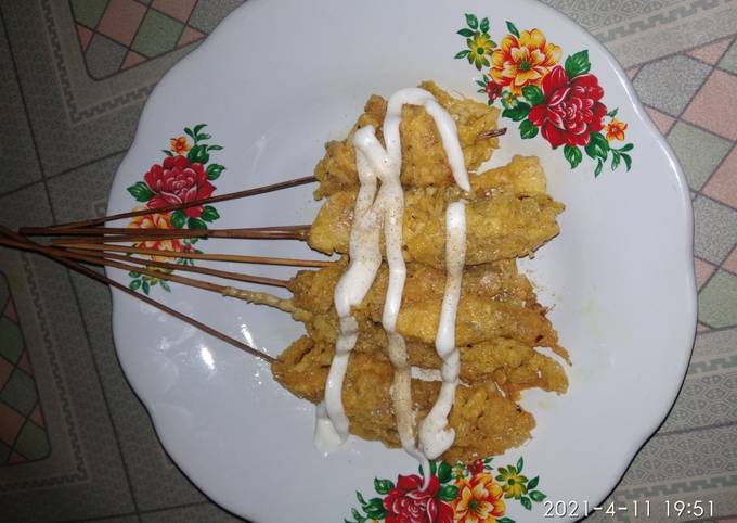 Telur Gulung Tusuk sate