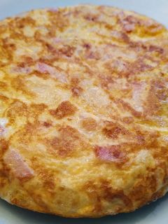 Una foto de Tortilla de patatas fritas de aprovechamiento