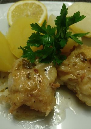 Una foto de Rollitos de pescado con limón