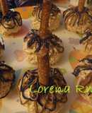 Maracas de arroz inflado