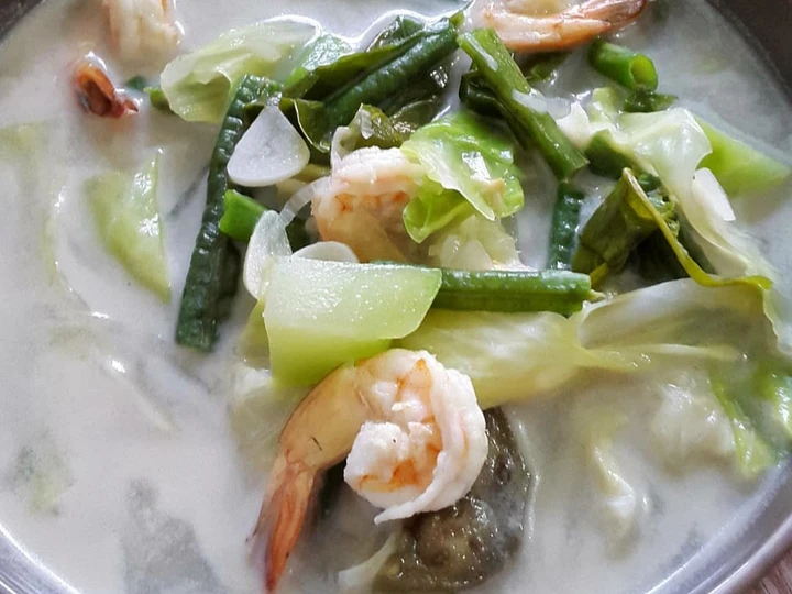 Easy Steps Prepare Recipes Lodeh labu siam the Delicious Delicious.