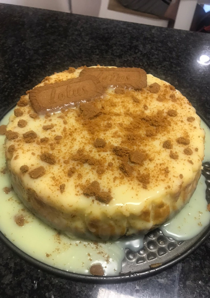Una foto de Lotus Cheesecake