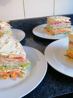 Una foto de Torta de verduras