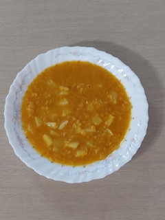 عکسی از دستور خوراک دال عدس