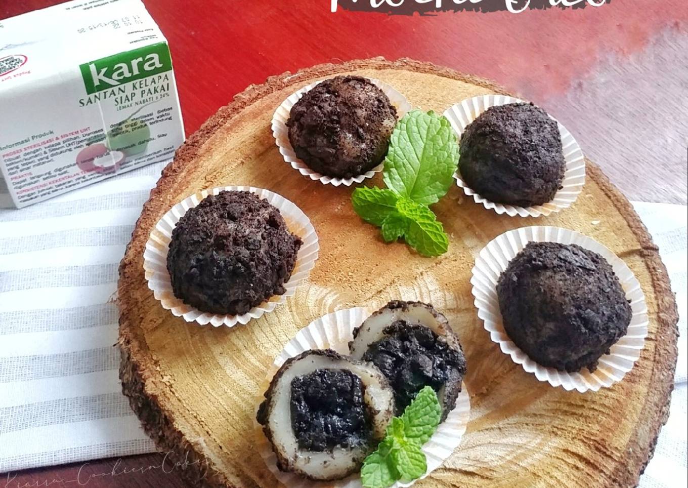 Resep (282) Mochi Oreo (餅)