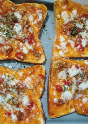 Foto resep Pizza roti tawar