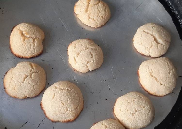 Polvorones de Limón y Coco sin harina