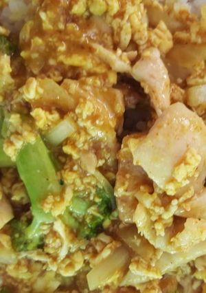 รูปของ ไก่ผัดผงกะหรี่