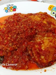Foto resep Telor ceplok balado