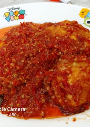 Foto resep Telor ceplok balado