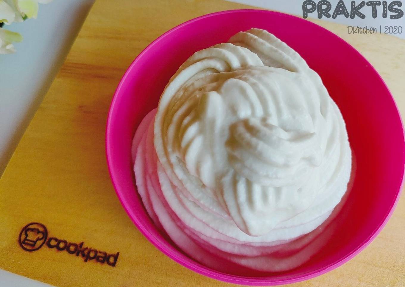 Coconut Cream / Vegan Whipping Cream Praktis