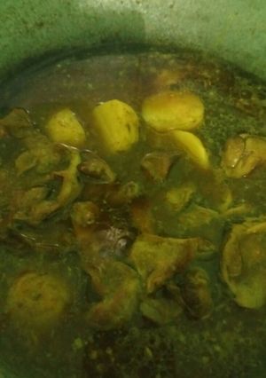 Foto resep Semur ati ampela ayam pedas manis