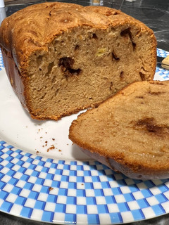A picture of Banana Cake in Bread Maker.