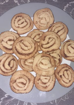 Φωτογραφία της συνταγής Cinnamon roll cookies !
