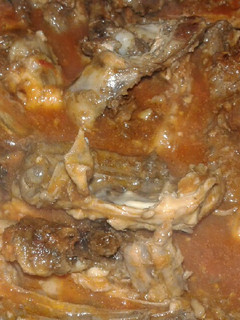 A picture of Hot sauce marinated chicken.