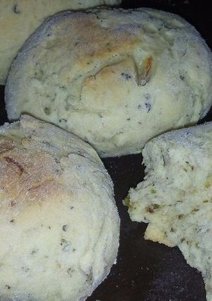 Una foto de Pan de cebolla y orégano