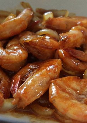 Foto resep Udang goreng mentega