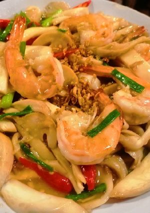 รูปของ ผัดเห็ดกุ้งสด