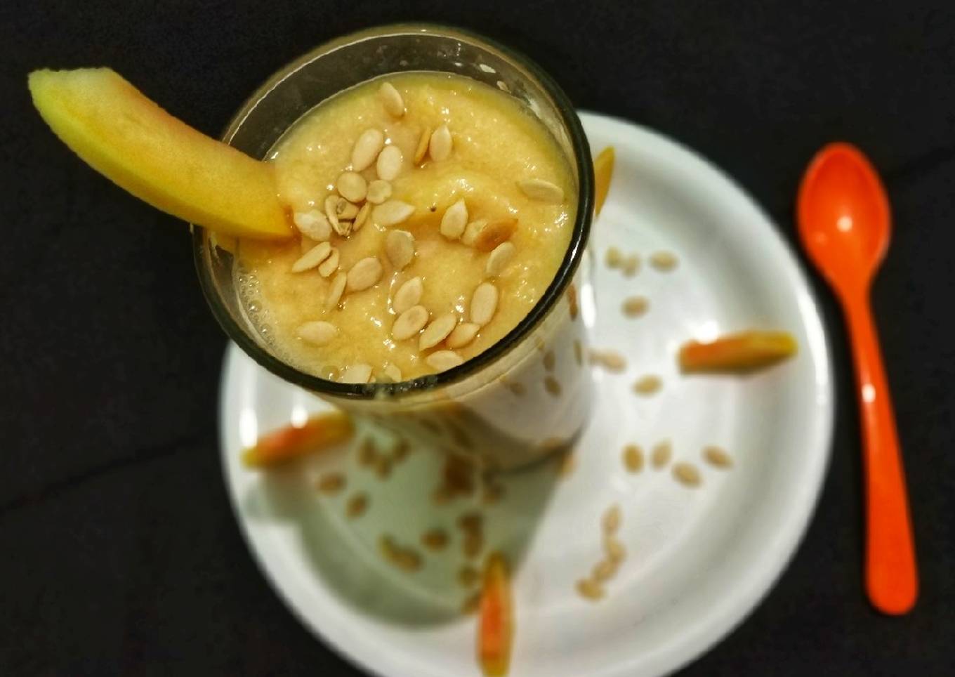Papaya-Banana Smoothy