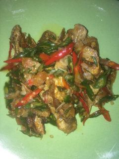 Foto resep Ikan sambel dabu-dabu (tumis)