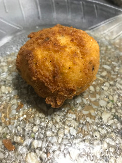 Una foto de Croquetas de papa con muzzarella! Exquisitas!!