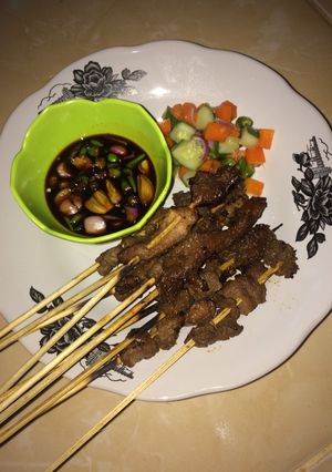 Foto resep Sate Sapi Sederhana