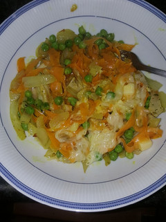 Una foto de Salteado de verduras gratinadas