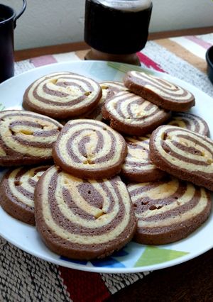 Una foto de Galletas marmoladas