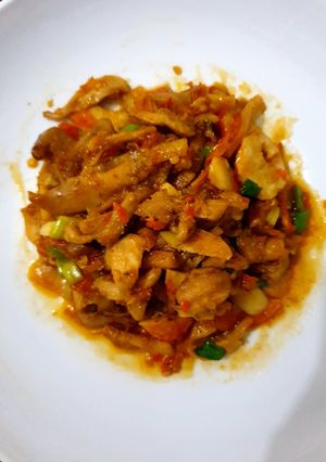Foto resep Ayam suwir pedas