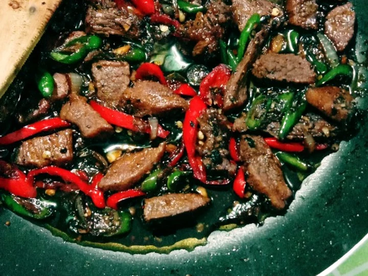 Cara Mudah Menyiapkan Resep Sapi Lada Hitam Anti Ribet, Mantap Sekali