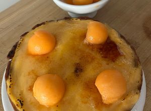 Una foto de Crema Pastelera de Melón Cantalupo !!!!