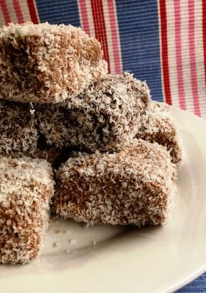 Egyszerű kókuszkocka recept fotója