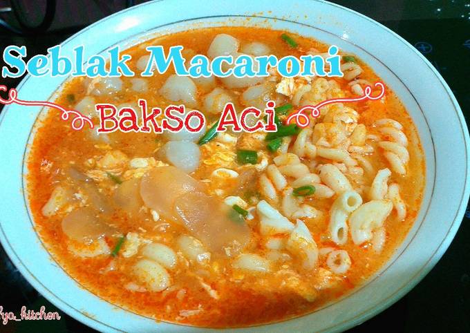 Resep 63 Seblak Macaroni Baso Aci Yang Bikin Ngiler Recipes Food Prep